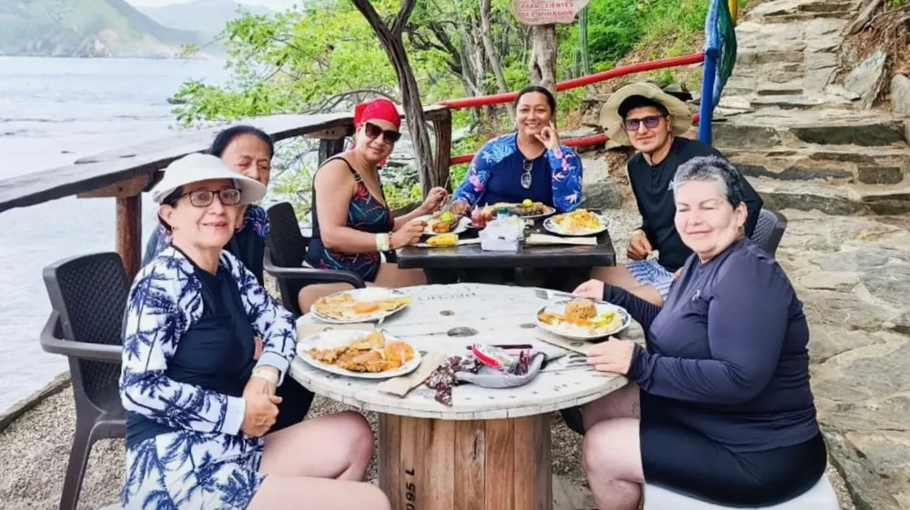Lunch at the beach